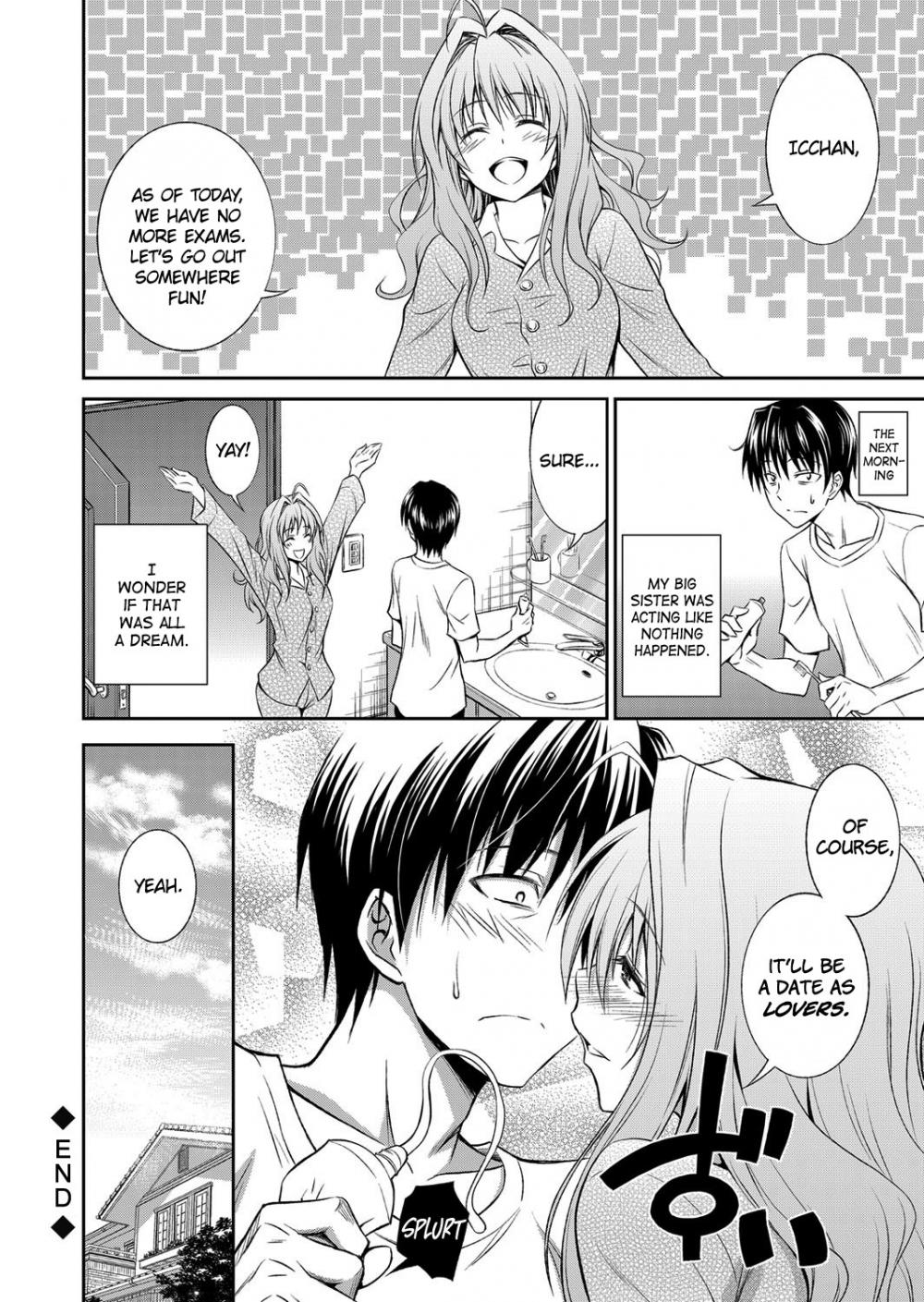 Hentai Manga Comic-My Big Sister often has an Amorous Look on Her Face, and that makes Me Very Nervous-Read-20